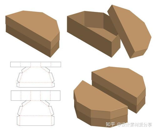 常用143款產(chǎn)品包裝設(shè)計平面展開圖 平面設(shè)計師的實用資源寶典